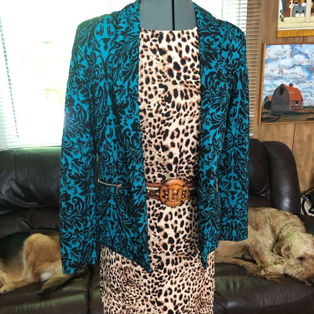 Notations Brocade Funky Blazer